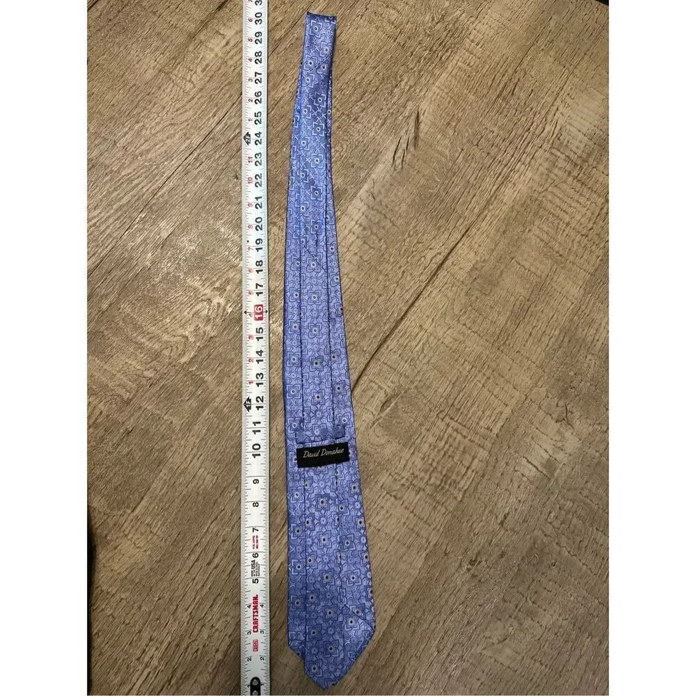 Silk David donahue necktie
